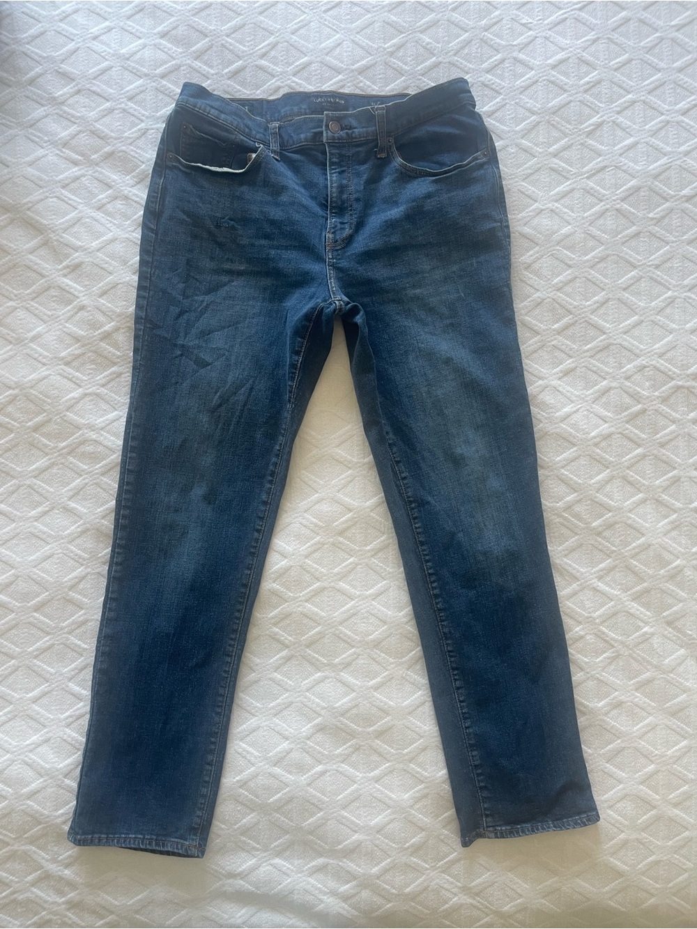 Lucky Brand 221 Straight Leg Mens Jeans 34x32 Medium Wash‎ Blue Denim